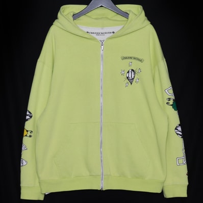 Chrome Hearts Matty Boy Zip Hoodie "Green"