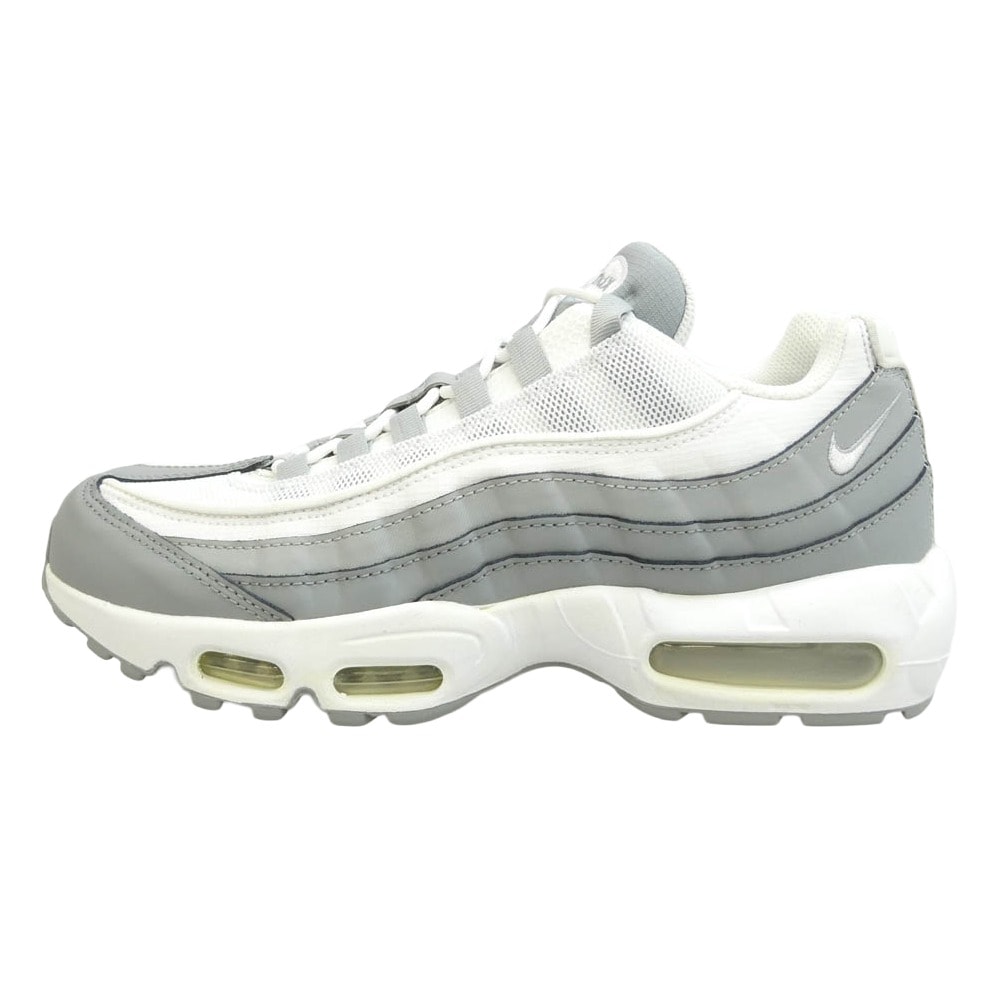 NIKE ナイキ CT1268-001 Air Max 95 Essential Particle Grey/White-LT Smoke Grey エアマックス 95 エッセンシャル スニーカー グレー系 ホワイト系 27cm【極上美品】【中古】