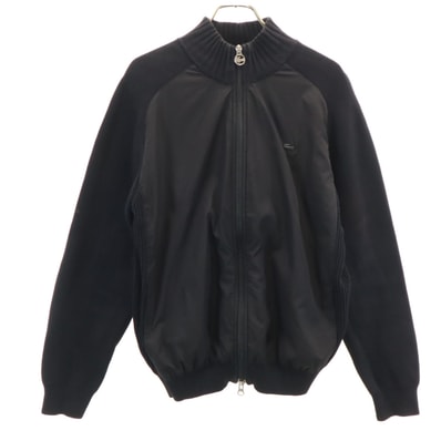 LACOSTE SPORT ラコステスポーツ ニットジャケット 4 ブラック