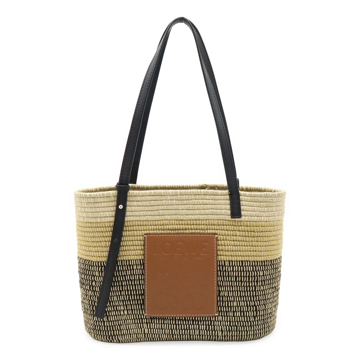 やや傷や汚れあり】ロエベ スクエアバスケット A223099X04 ショルダー