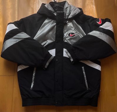Supreme / Nike Hooded Sport Jacket "Silver"