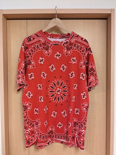 Supreme Small Box Tee "Bandana Red"(21SS)