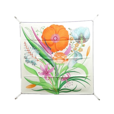 【未使用品】エルメス BOUQUET FINAL カレ 004283S スカーフ