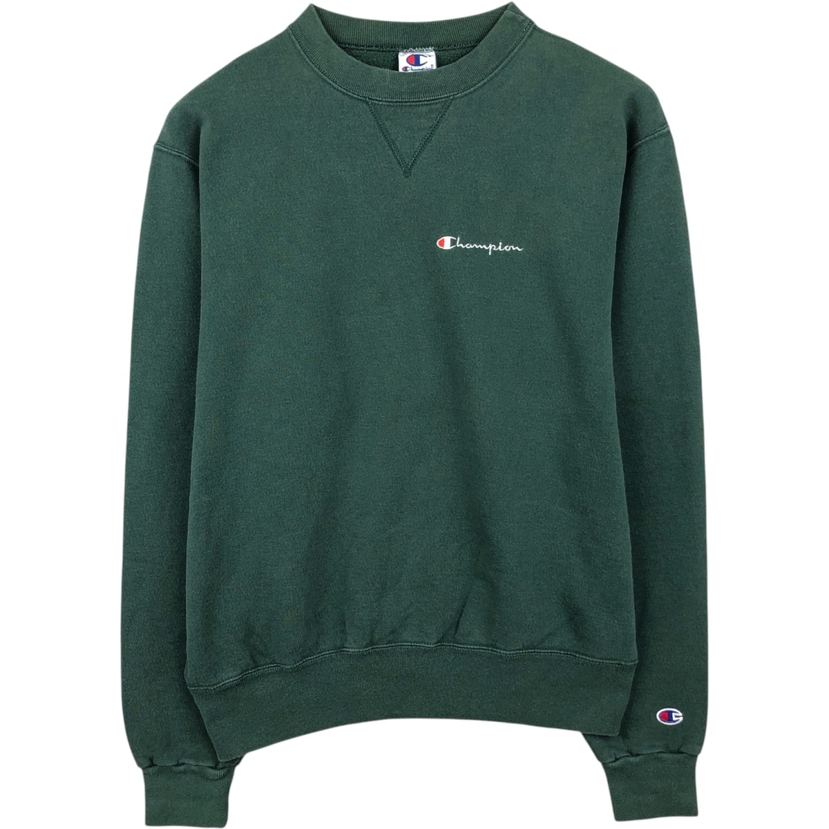 古着 90年代 チャンピオン Champion AUTHENTIC ATHLETIC APPAREL ワンポイントロゴスウェットシャツ トレーナー USA製 メンズL相当 ヴィンテージ/eaa643276