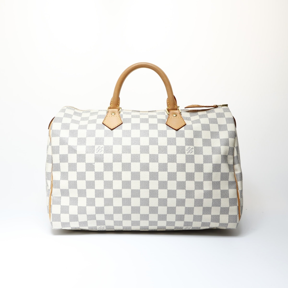 ヴィトン LV 2010年製 ダミエ スピーディ 35 アズール ボストンバッグ【中古】