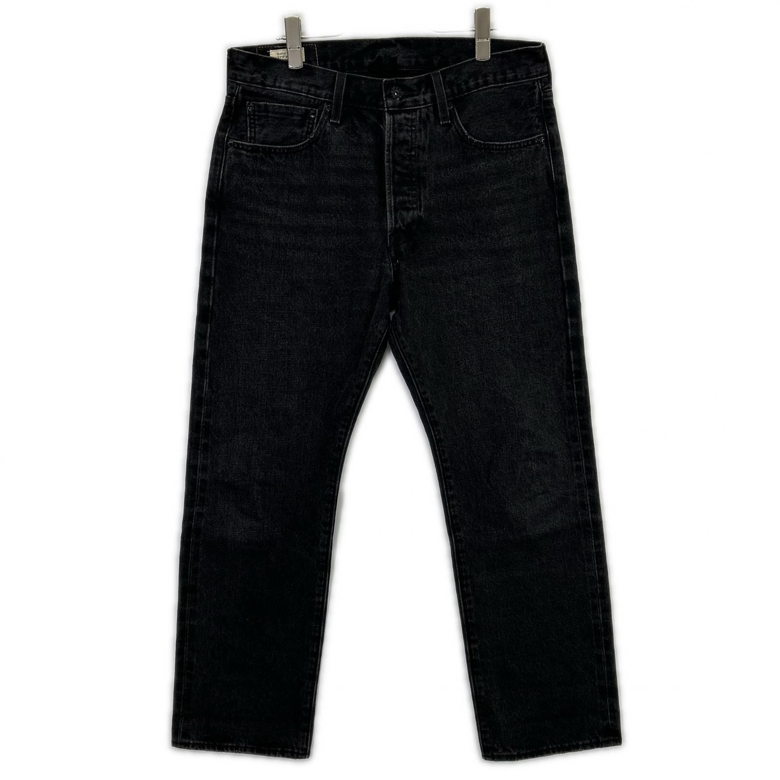 リーバイス 23AW エディフィス別注 チャコール デニムパンツ W32×L32