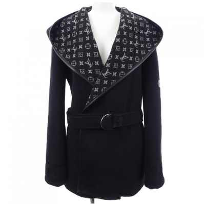 ルイヴィトン LOUIS VUITTON ベルテッドショートラップピーコート FMCO06QWE コート