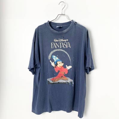 SAINT Mxxxxxx x Disney FANTASIA DNF SS Tee "Navy"