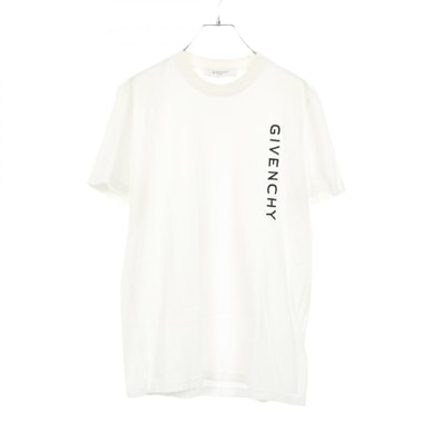 ジバンシィ GIVENCHY 半袖Tシャツ 衣料品 トップス コットン メンズ ホワイト系 【中古】