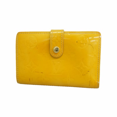 ★SALE【6hf6405】ルイヴィトン 財布 ヴェルニ ポルトモネビエヴィエノワ M91210 ベージュ【中古】レディース