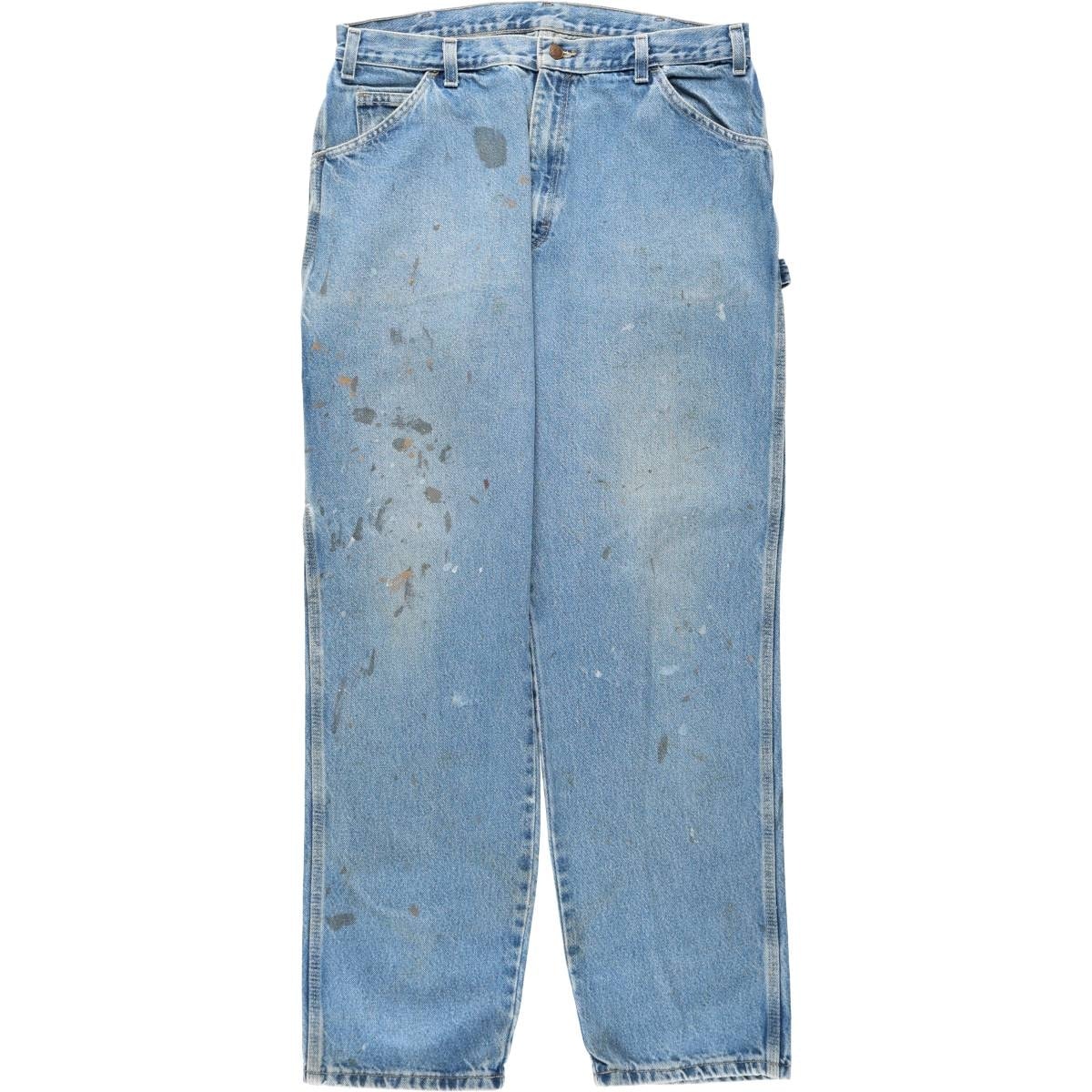 古着 ディッキーズ Dickies デニムペインターパンツ メンズw34相当/eaa664103