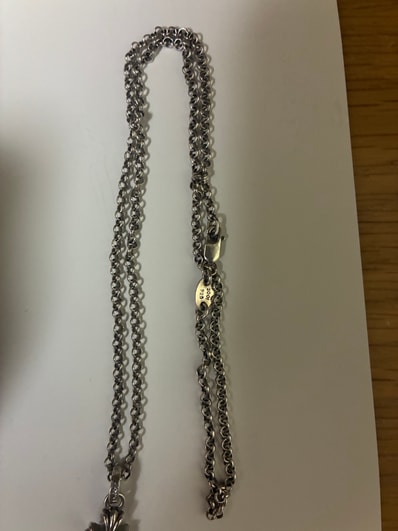 Chrome Hearts Roll Chain Necklace "Silver"