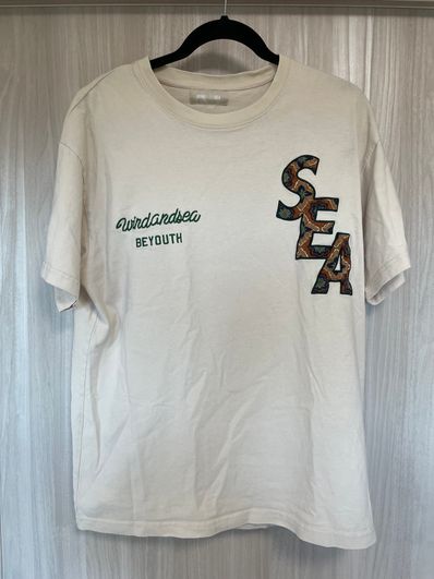 WIND AND SEA (PATTERN) S/S TEE "Beige"
