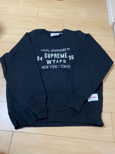 Supreme / WTAPS Crewneck "Black" 21274SPD-CSM03S