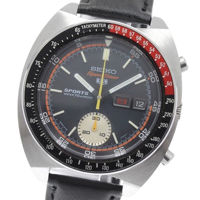 セイコー 5スポーツ スピードタイマー 6139-6030 メンズ 【中古】