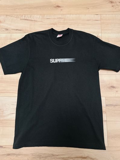 Supreme Motion Logo Tee "Black" (23SS)