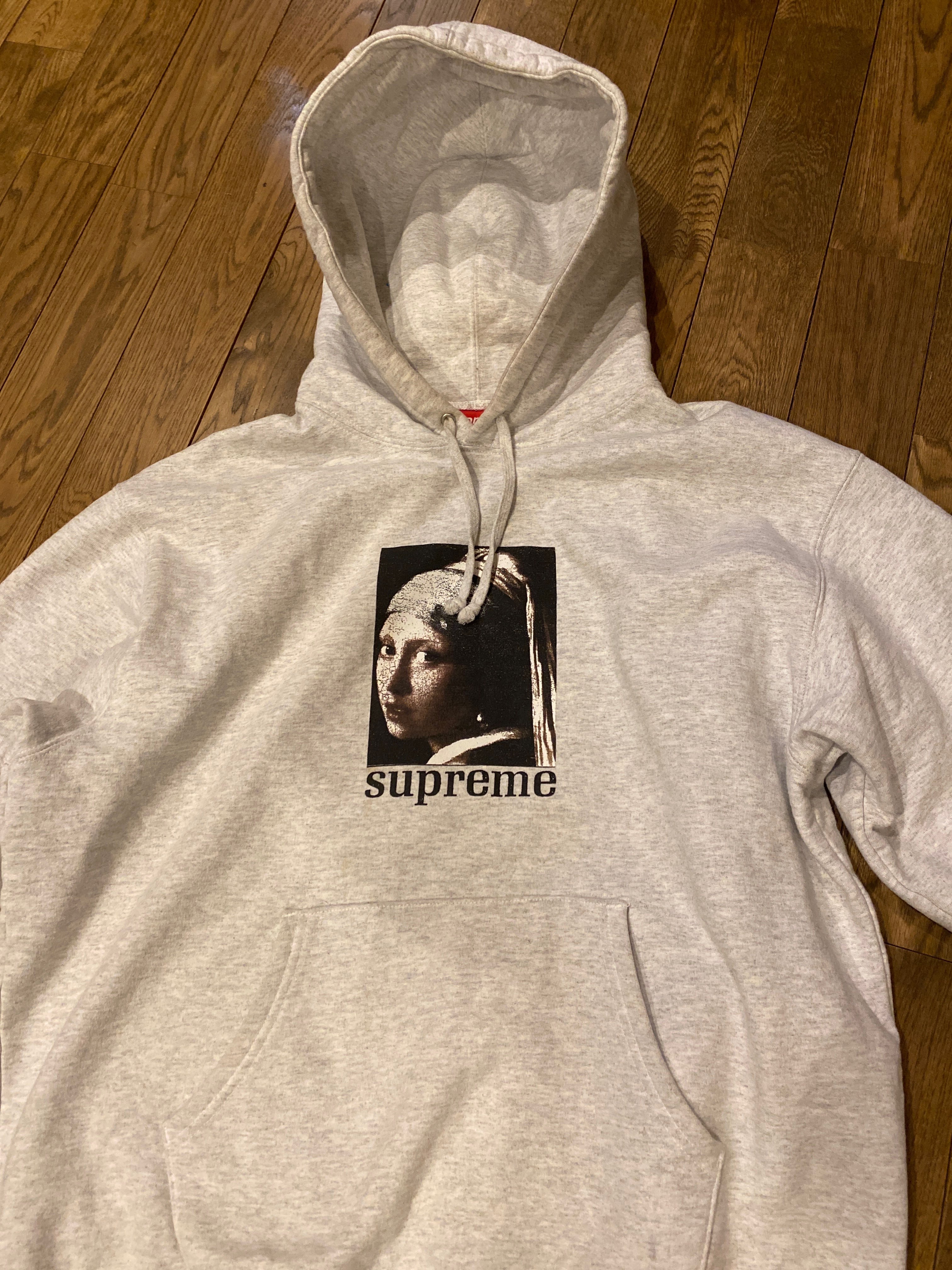 Supreme Pearl Hooded Sweatshirt "Grey"
