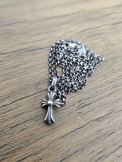 Chrome Hearts Baby Fat Roll Chain Set "Silver"