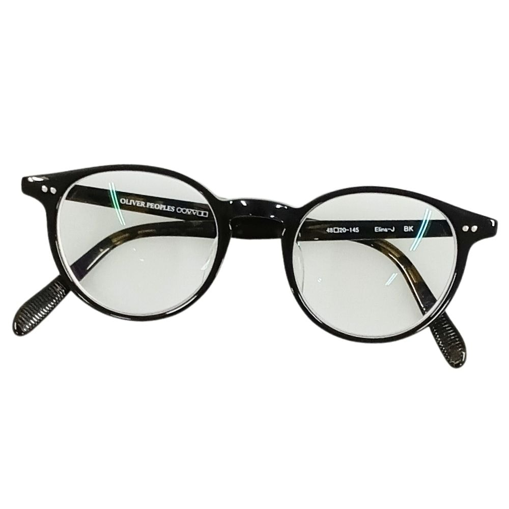 OLIVER PEOPLES オリバーピープルズ Elins-J メガネ 度入り メガネ ブラック サイズ 48□20 145 56785