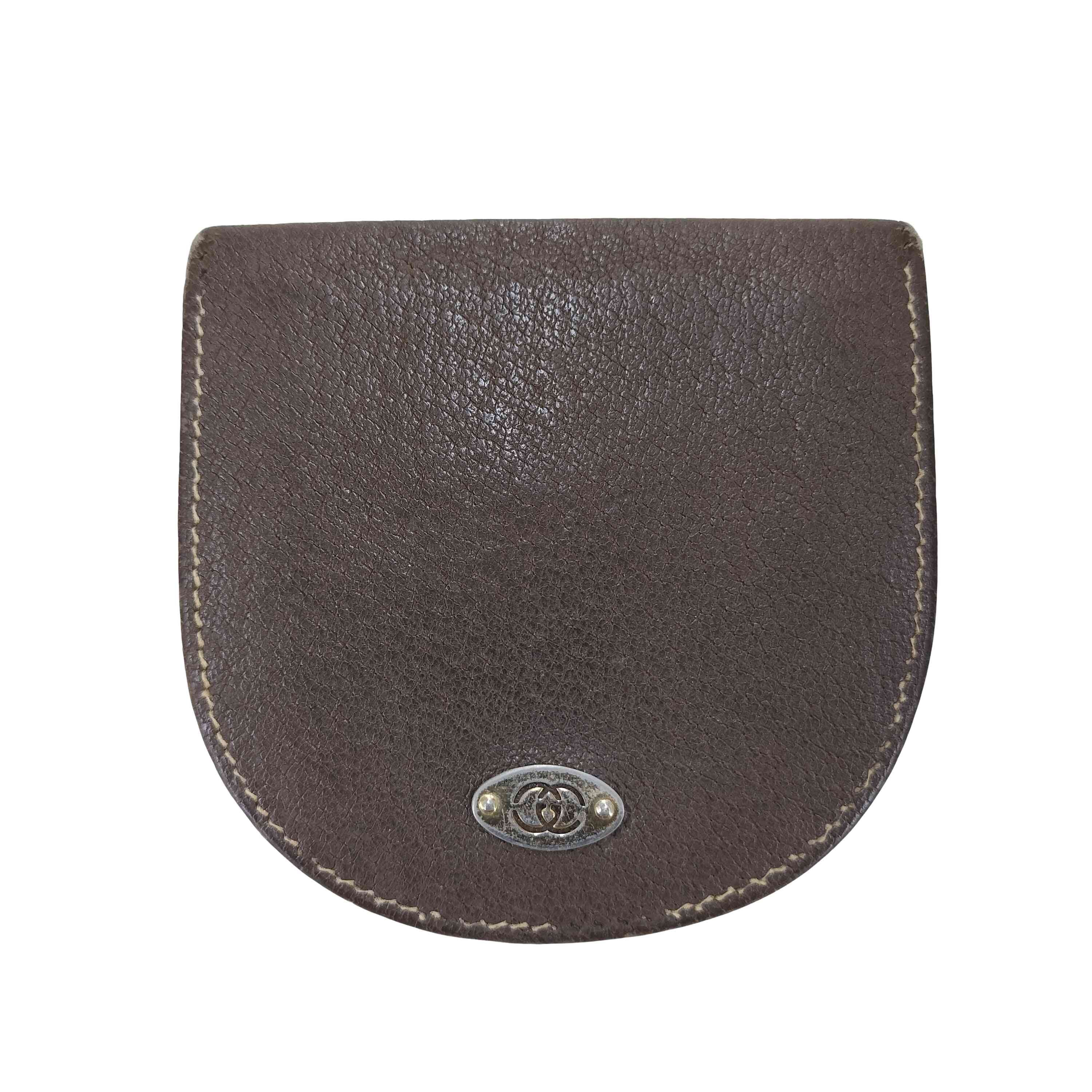 インターロッキング GGロゴ レザーコインケース【1141622161584】