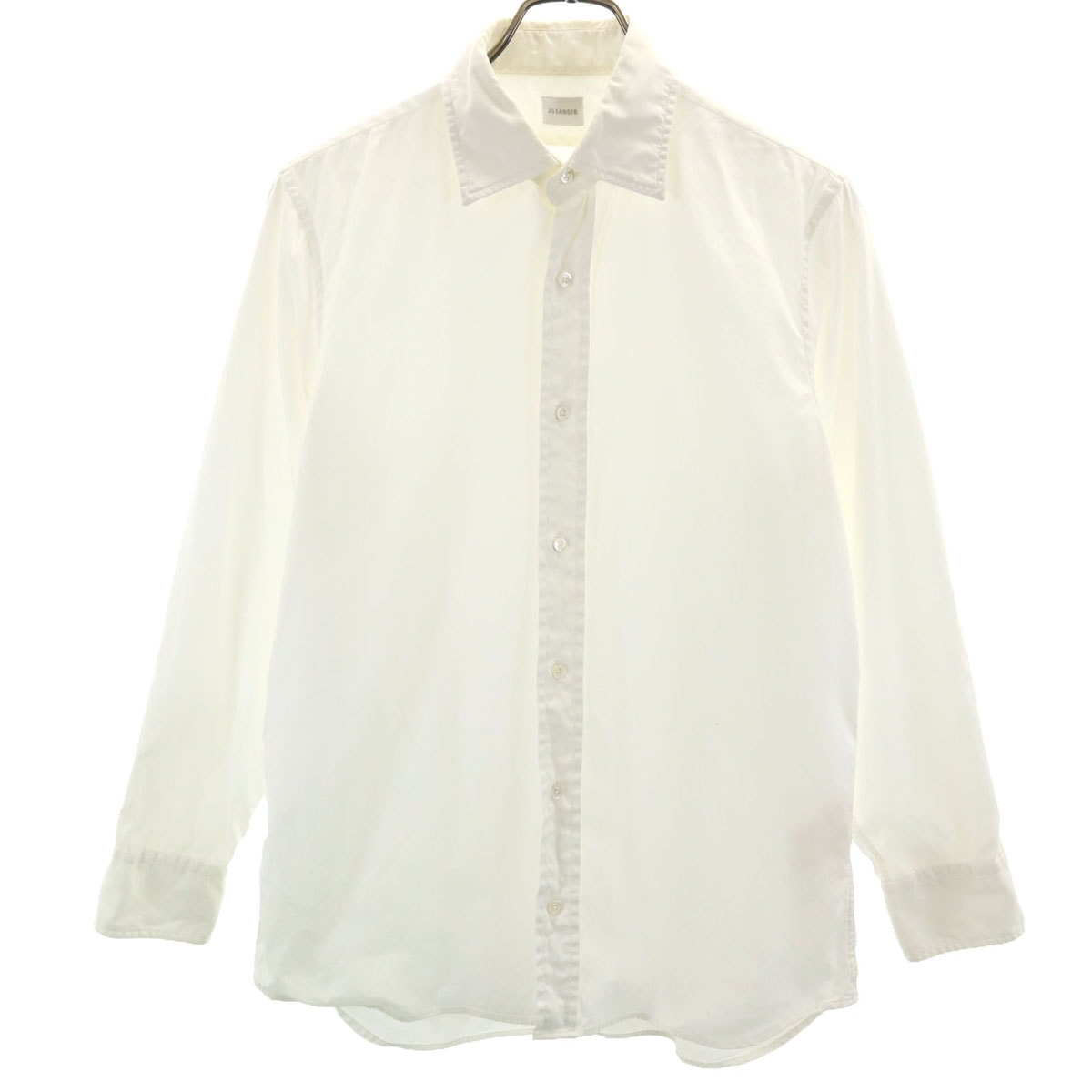 JIL SANDER ジルサンダー 長袖 コットンシャツ 40 ホワイト