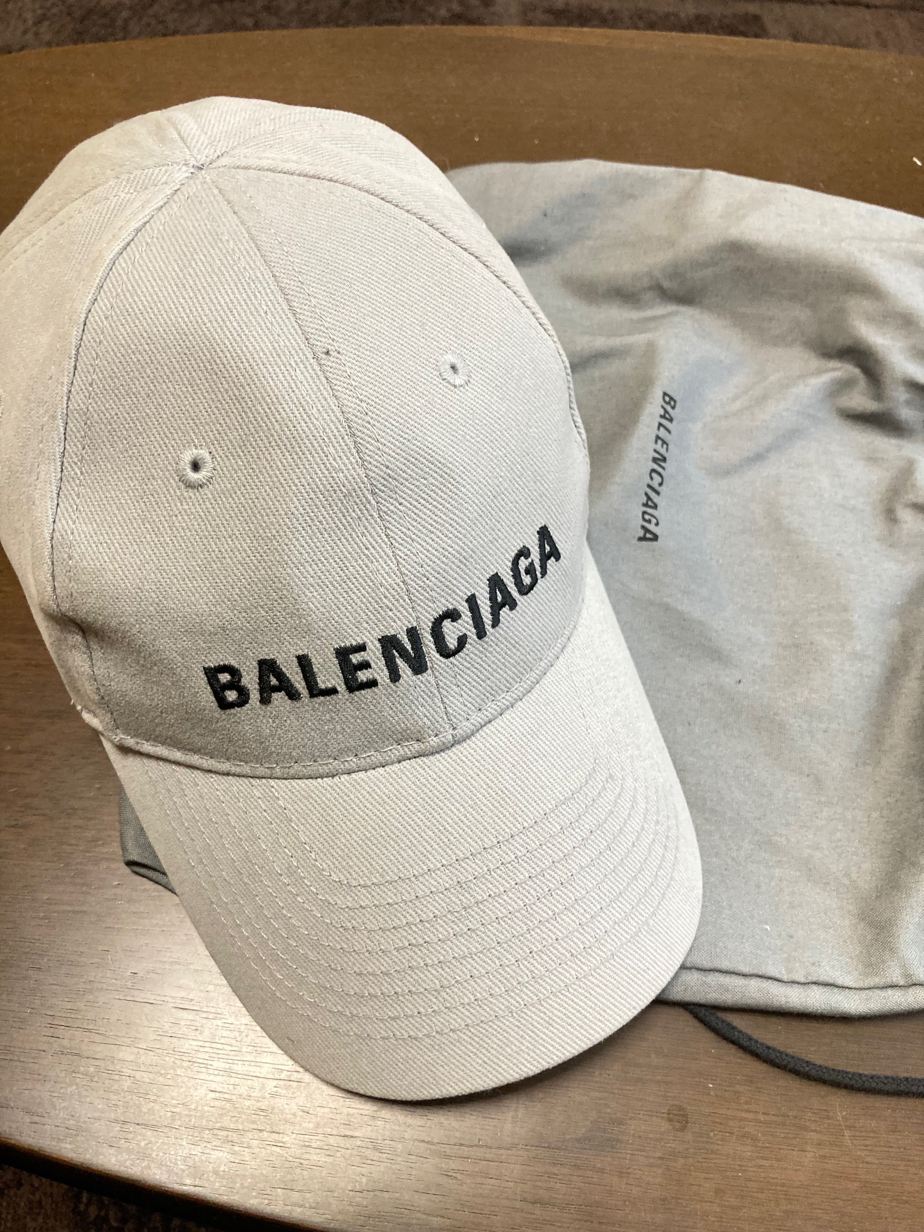 BALENCIAGA Logo Cap "Black"