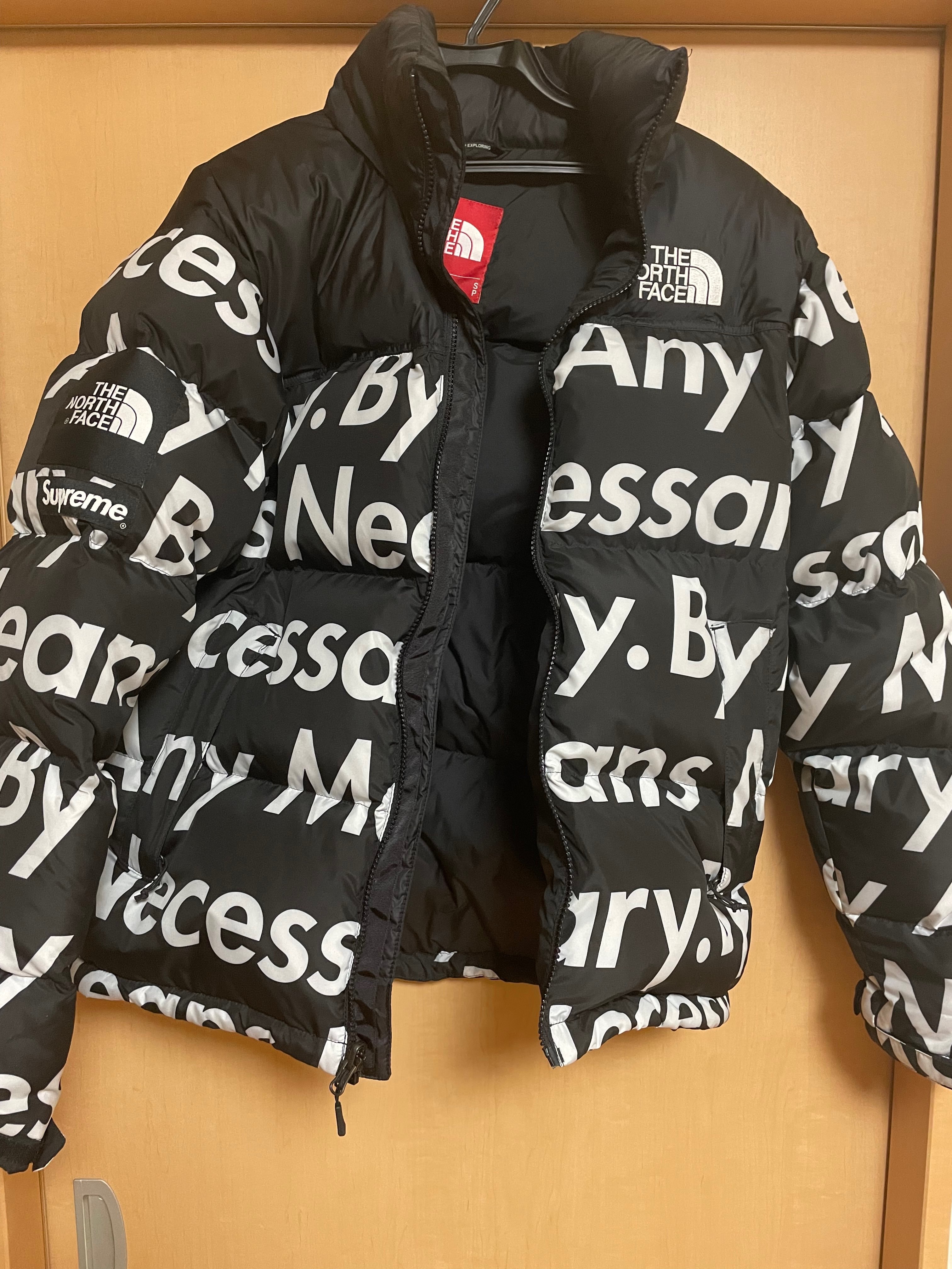 Supreme x The North Face By Any Means Nuptse Jacket "Black"