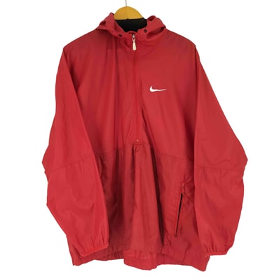 90S 白タグ ナイロンアノラックパーカー【1138530690084】