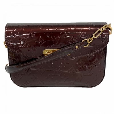 【6db1385-k】ルイヴィトン ショルダーバッグ ヴェルニ ロデオドライブ M93598 アマラント【中古】レディース