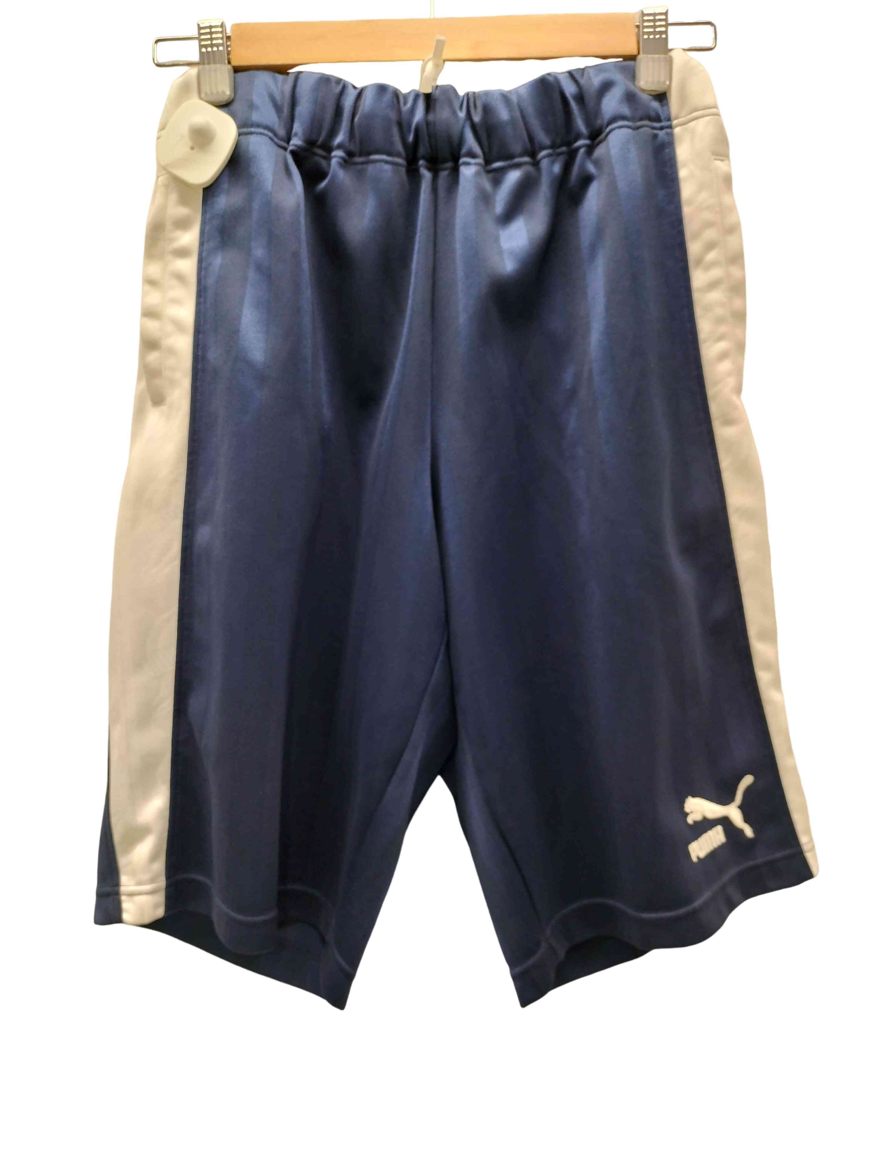 90-00s ヒットユニオン製 ロゴ刺繍 ハーフパンツ【1138581210606】