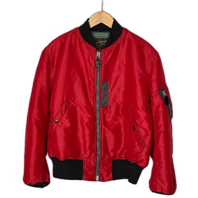 BUZZ RICKSON'S バズ リクソンズ フライトジャケット SIZE M BR11540/BR11541 レッド×グリーン メンズ