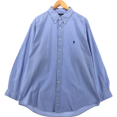 古着 ラルフローレン Ralph Lauren YARMOUTH 長袖 ボタンダウンシャツ メンズXL相当/eaa551011