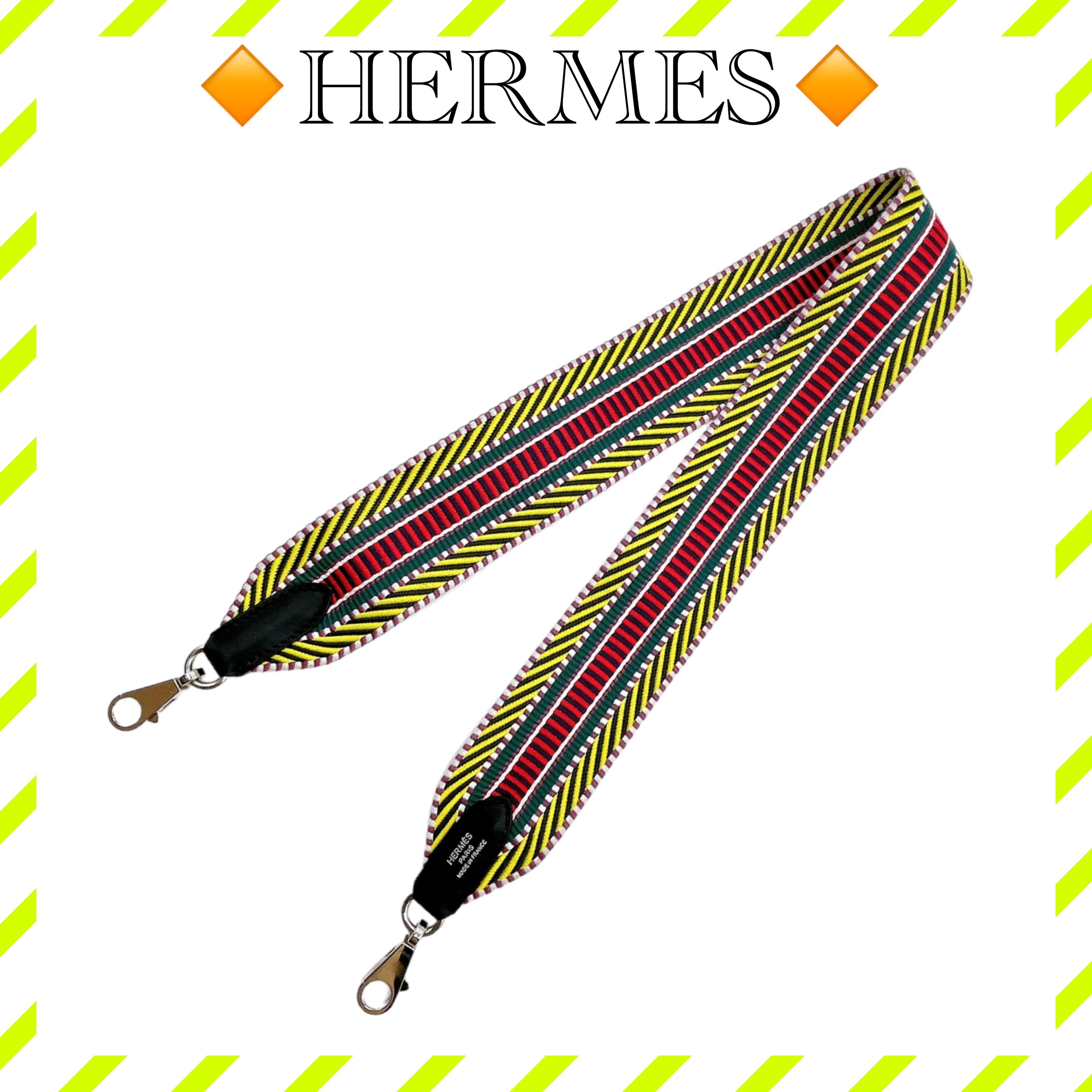 美品 エルメス バンドリエール サングル カヴァル ショルダーストラップ 男女兼