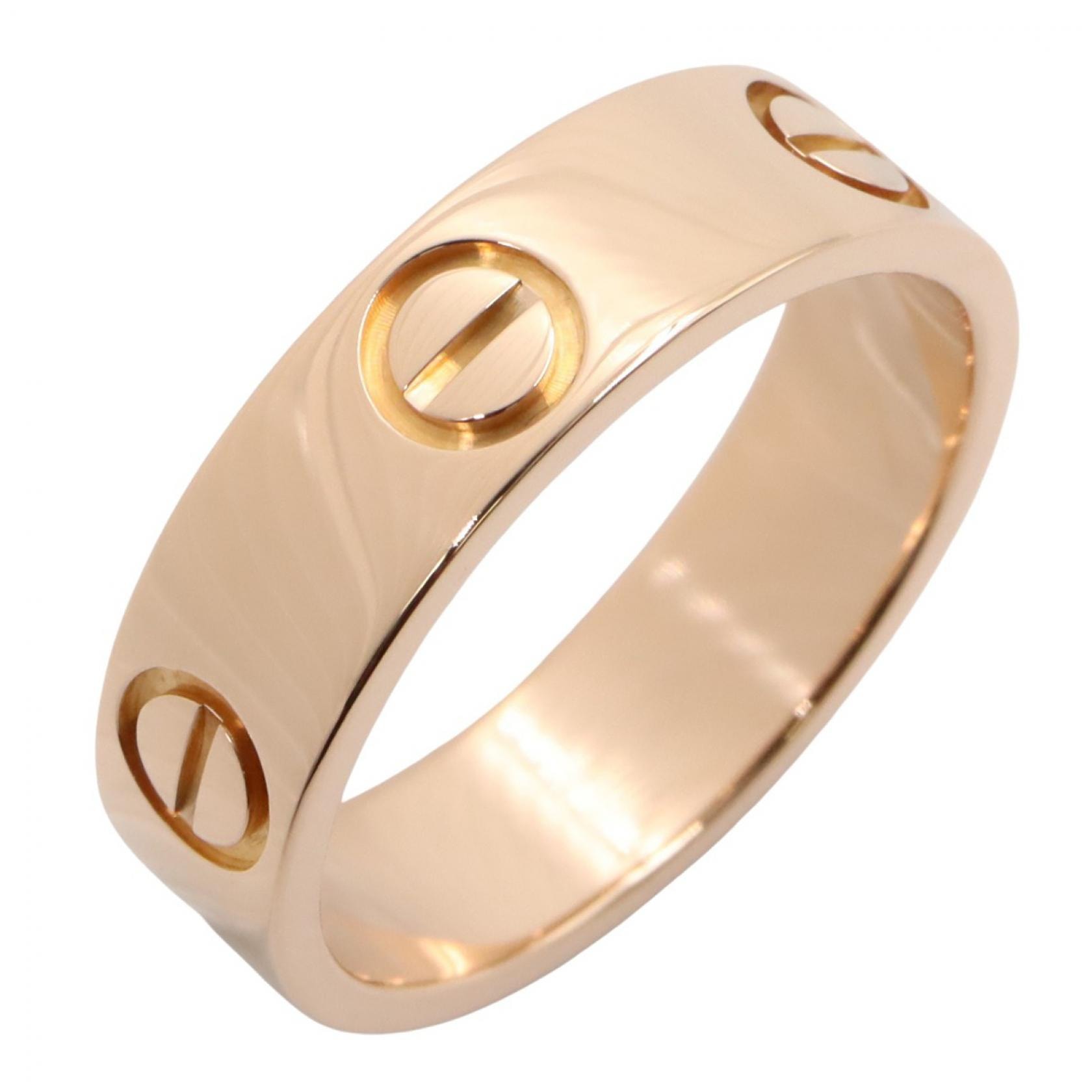 カルティエ CARTIER ラブリング リング・指輪 ジュエリー K18PG(ピンクゴールド) レディース ゴールド系 B4084800 【中古】