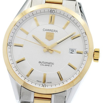 ☆良品 タグホイヤー カレラ キャリバー5 WV215A-2 メンズ 【中古】