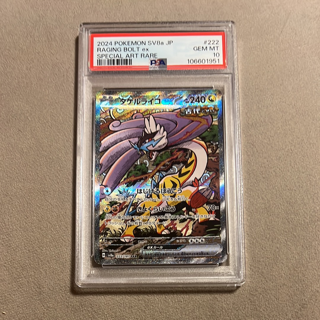 タケルライコex SAR [SV8a 222/187](ハイクラスパック「テラスタルフェスex」)