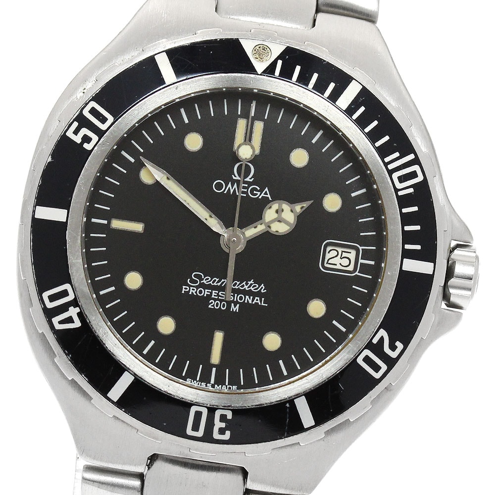 オメガ OMEGA シーマスター200 デイト クォーツ メンズ _984597