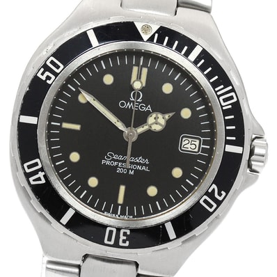 オメガ OMEGA シーマスター200 デイト クォーツ メンズ _984597