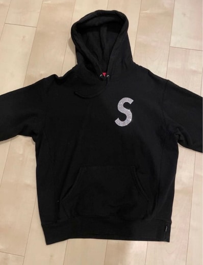 Supreme Swarovski® S Logo Hooded Sweatshirt "Black"