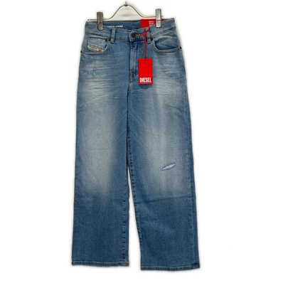 ディーゼル 2000-J PANTALONI ブルー ダメージ ジーンズ 14Y