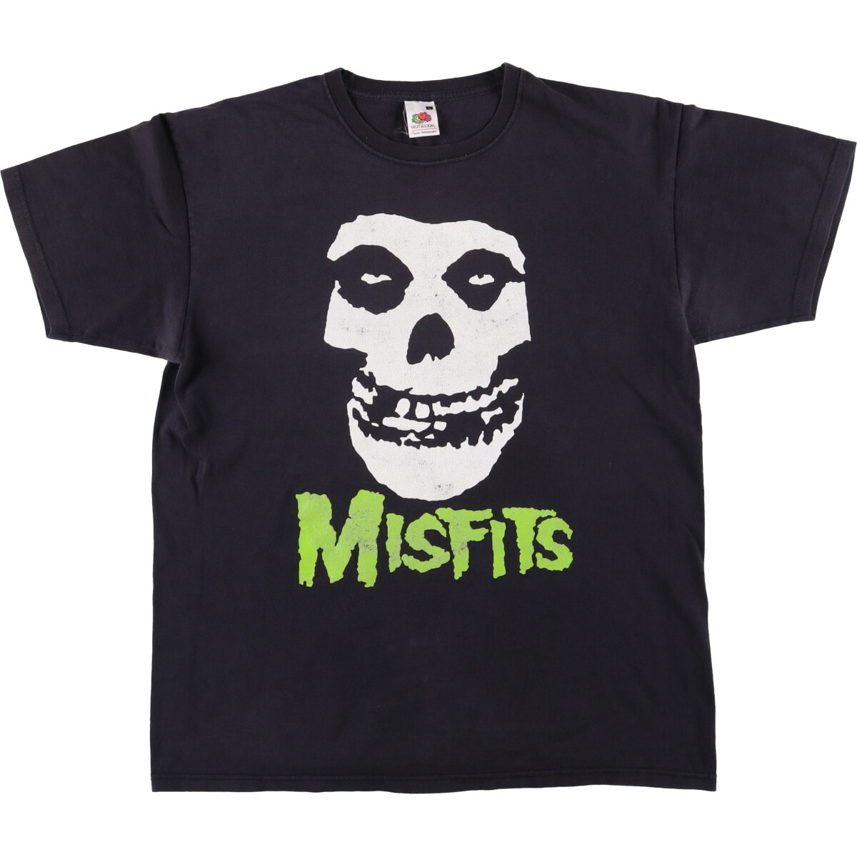 古着 フルーツオブザルーム FRUIT OF THE LOOM MISFITS ミスフィッツ ドクロ柄 スカル柄 バンドTシャツ バンT メンズL相当/eaa566183