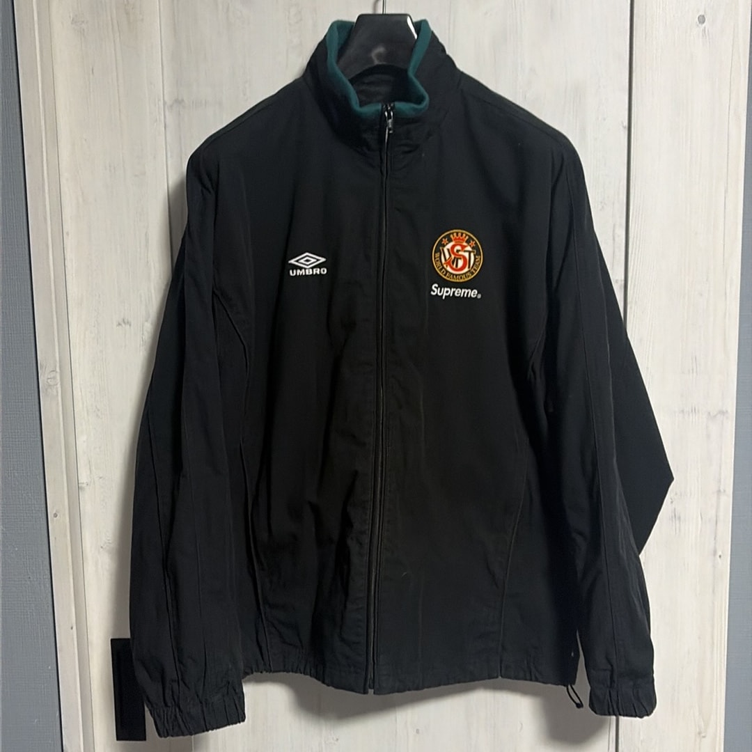 Supreme x Umbro Cotton Ripstop Track Jacket "Black"