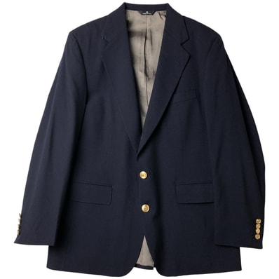 古着 90年代 ラルフローレン Ralph Lauren POLO UNIVERSITY CLUB 紺ブレザー テーラードジャケット USA製 メンズM相当 ヴィンテージ/eaa459661