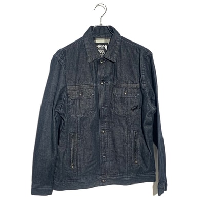 STUSSY Stussy Tribe N.Y.L.T.L.A DENIM JACKET Indigo