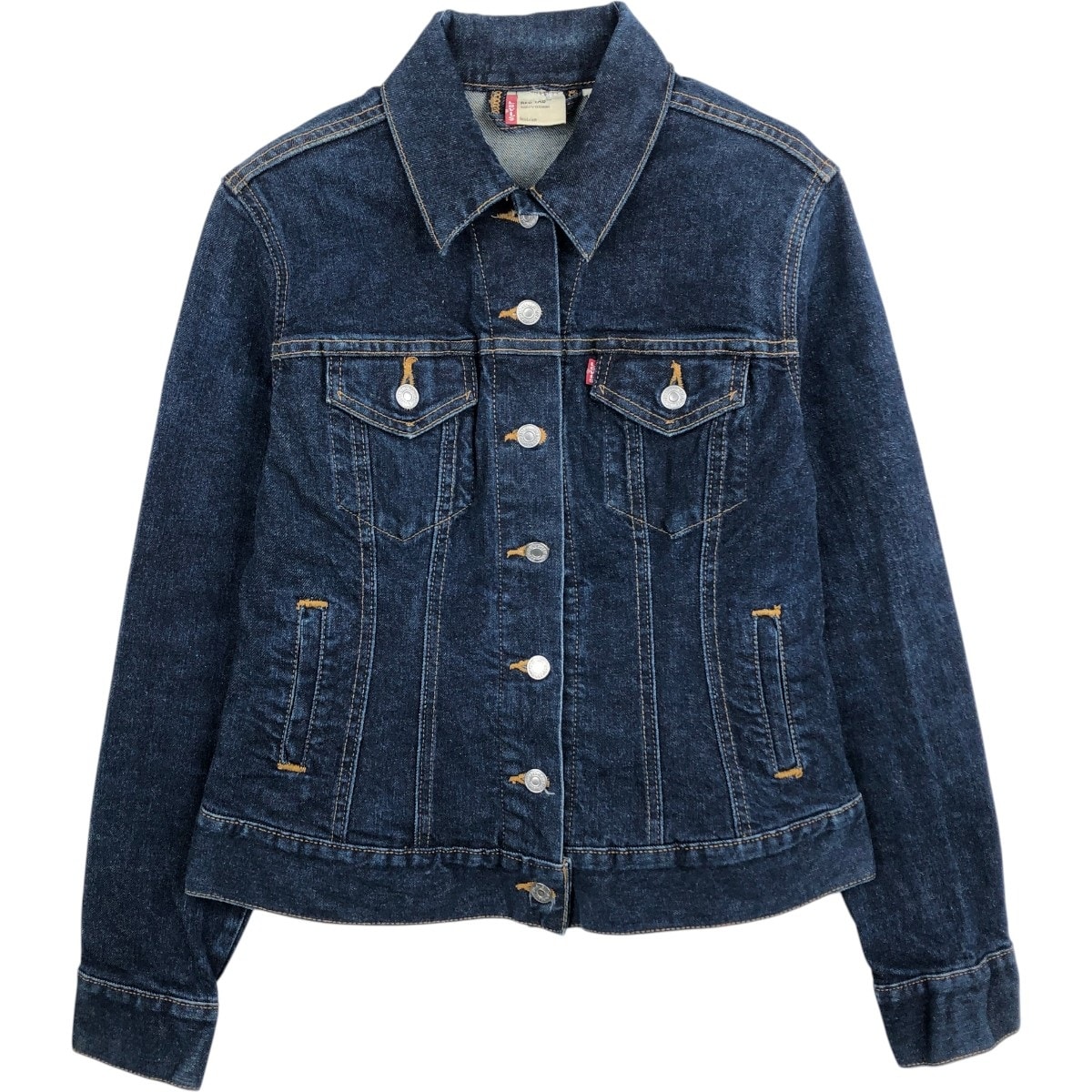 古着 00年代 リーバイス Levi's デニムジャケット Gジャン USA製 レディースS相当/eaa665770