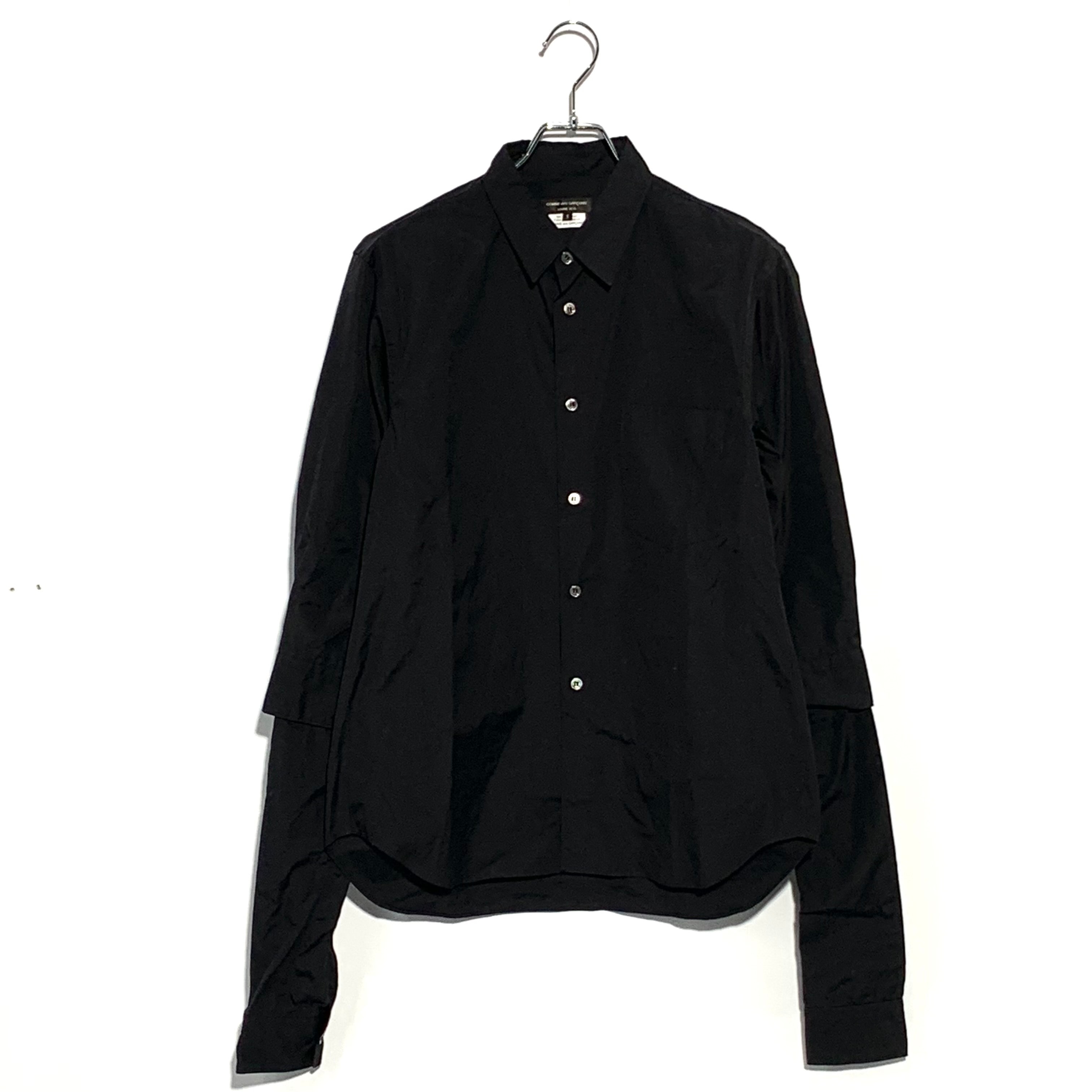 COMME des GARÇONS HOMME PLUS Layered shirts Black