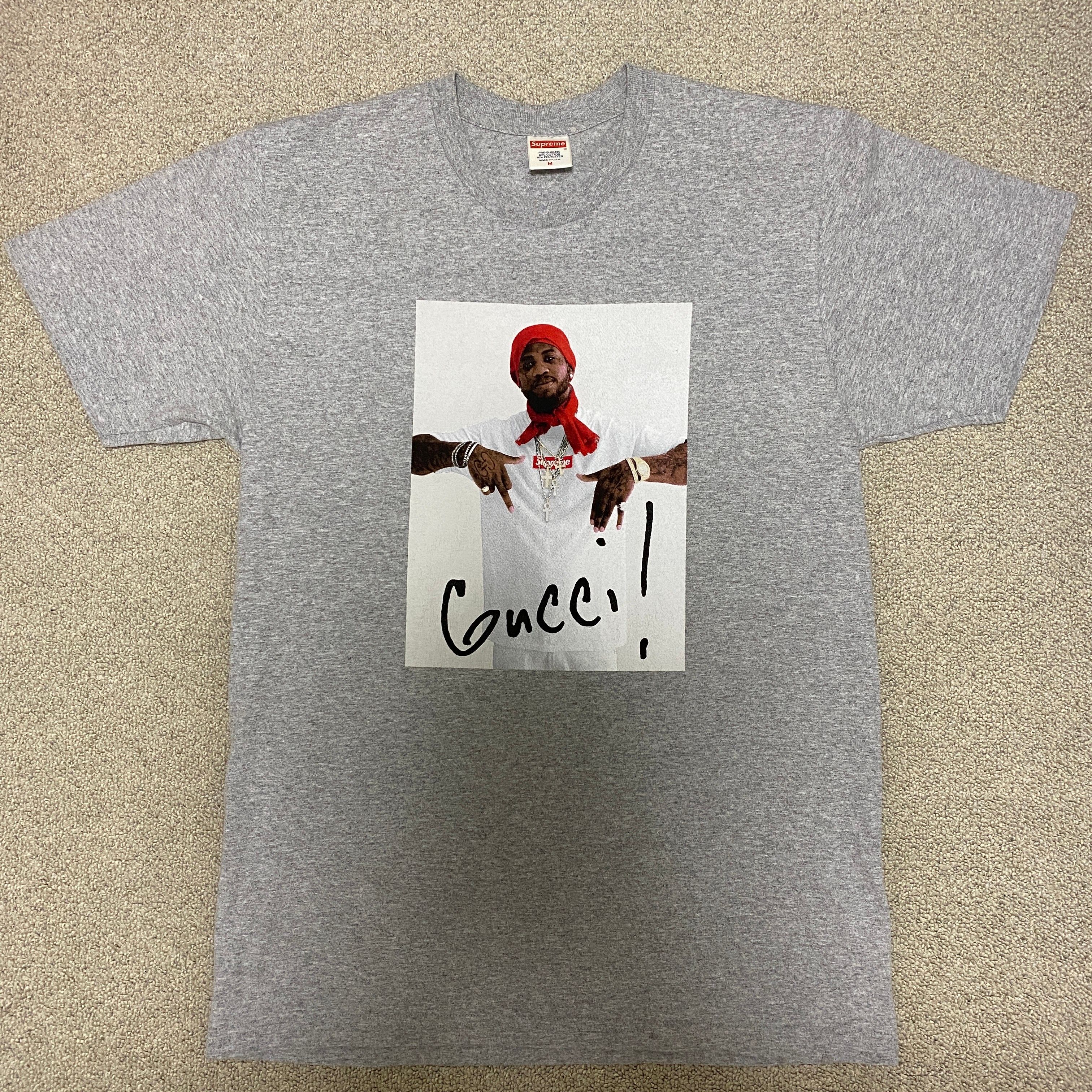 Supreme Gucci Mane Tee "Grey"
