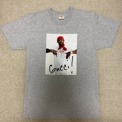 Supreme Gucci Mane Tee "Grey"