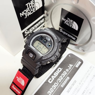 Supreme x The North Face G-SHOCK Watch "Black"