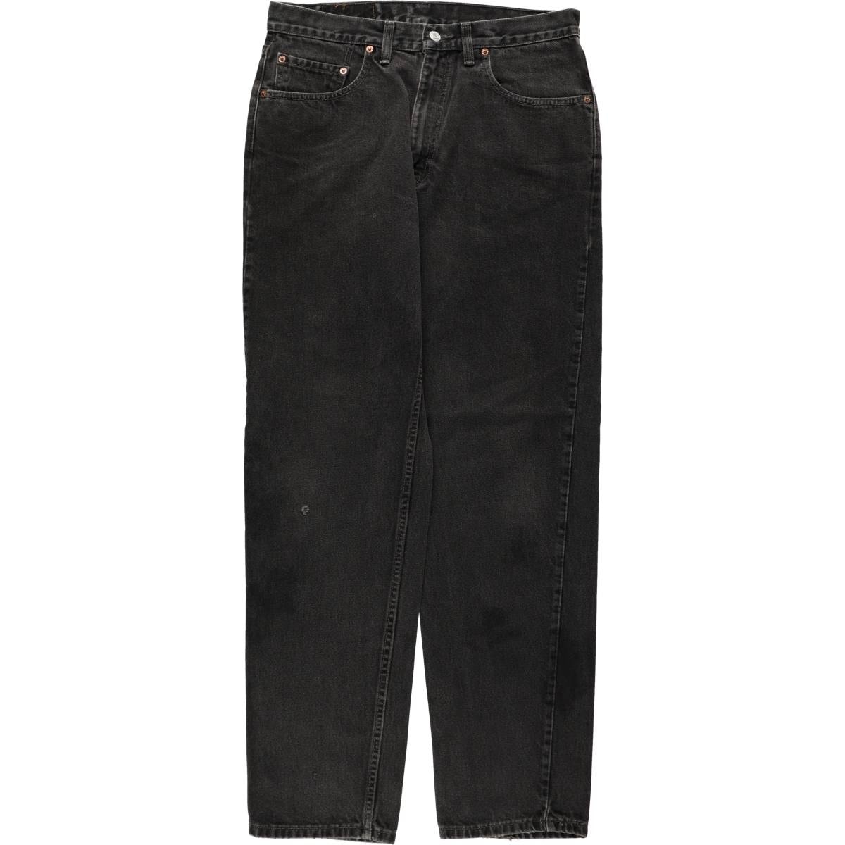 古着 リーバイス Levi's 550-0191 ブラックデニム テーパードデニムパンツ USA製 メンズw34相当/eaa686243